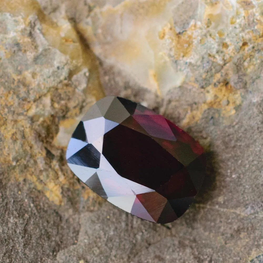 2.05 Carats Cushion Red Natural Spinel Gemstone