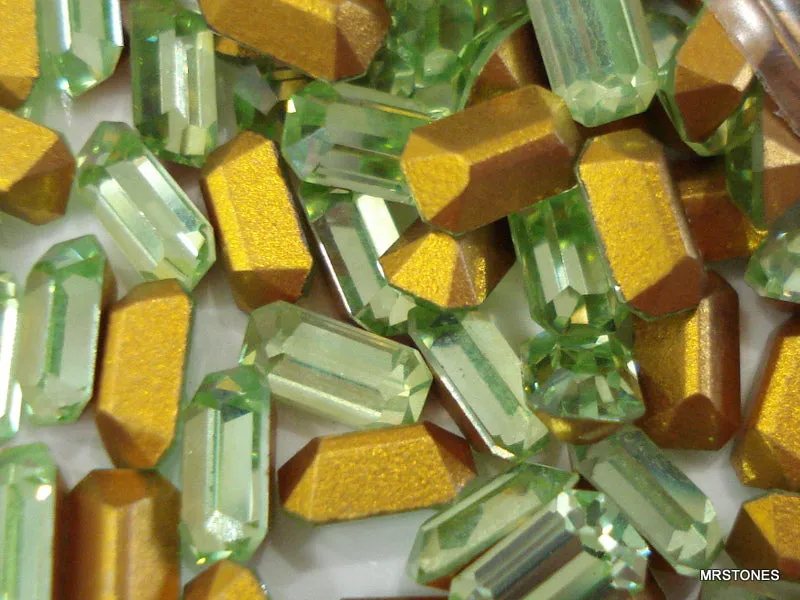 5x3mm (4600) Peridot Cushion Octagon