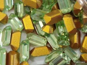 5x3mm (4600) Peridot Cushion Octagon