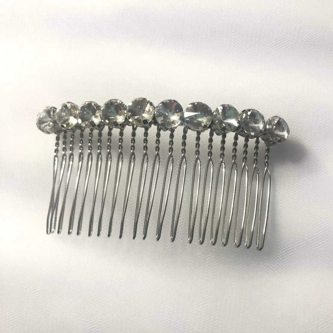 ADD ON: Rhinestone Crystal Bead Comb