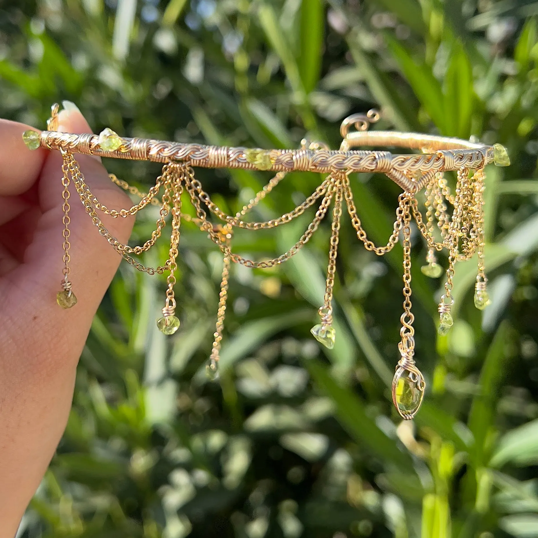 Astraea Choker in Peridot ✵ READY TO SHIP ✵