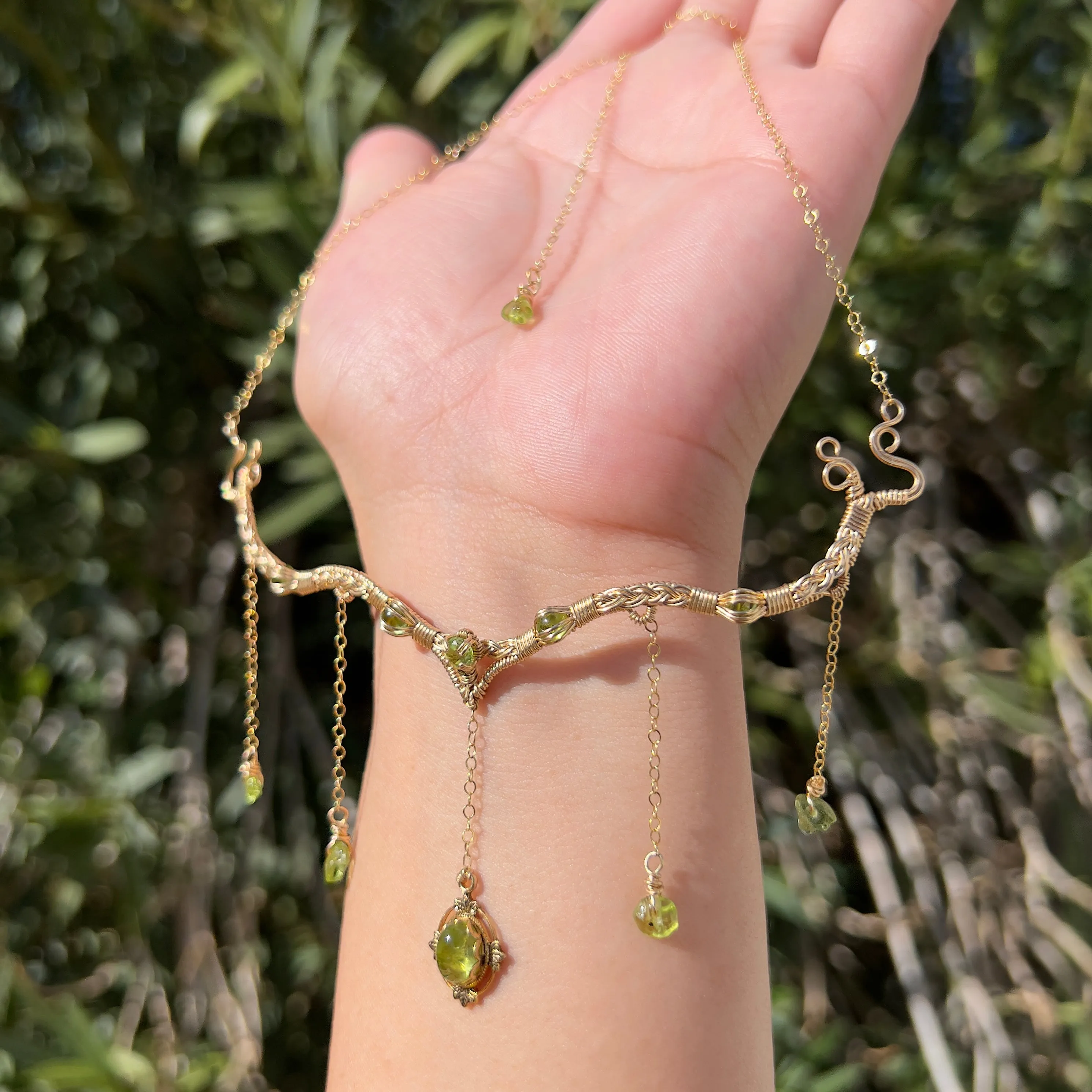 Astraea in Peridot 14KGF ✵