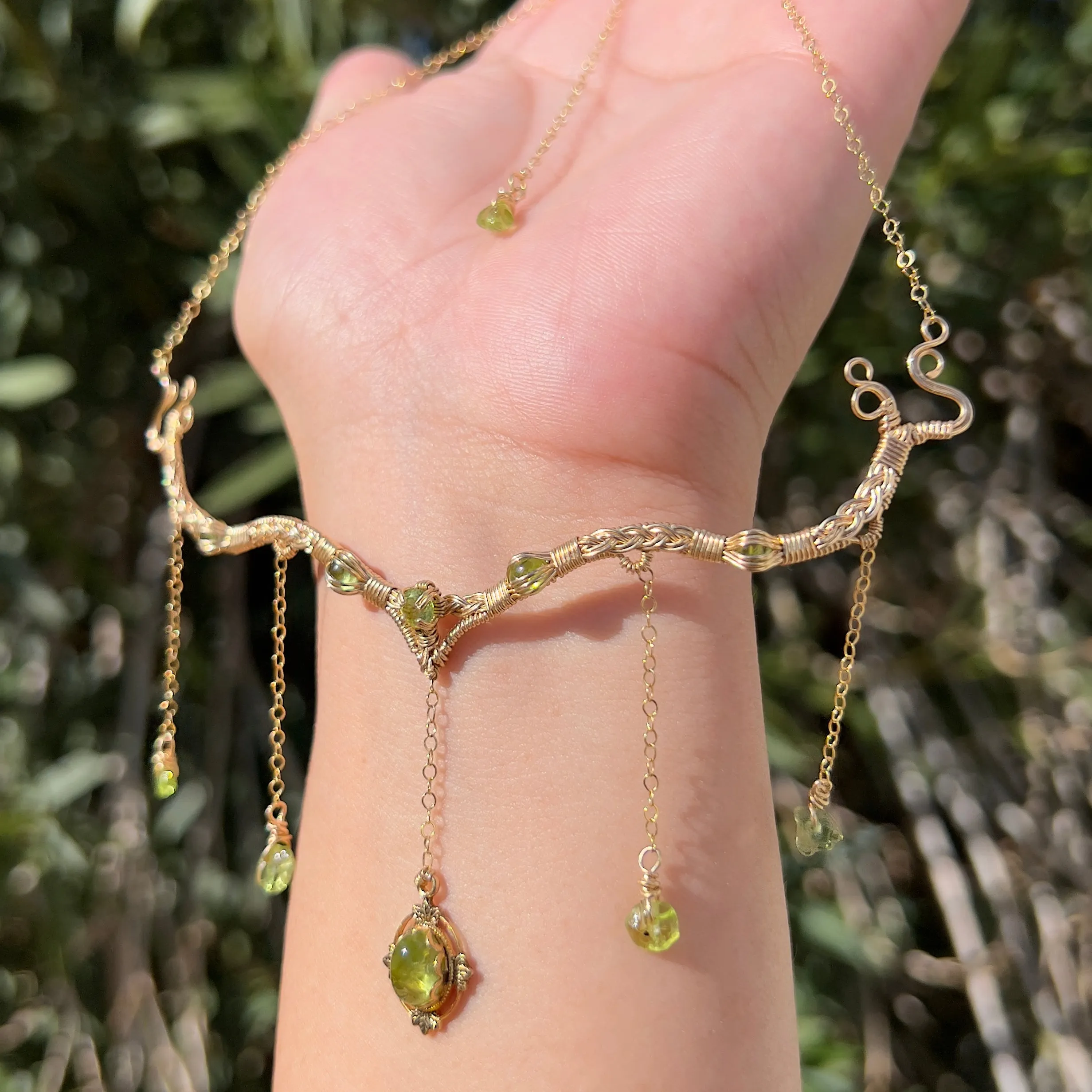 Astraea in Peridot 14KGF ✵