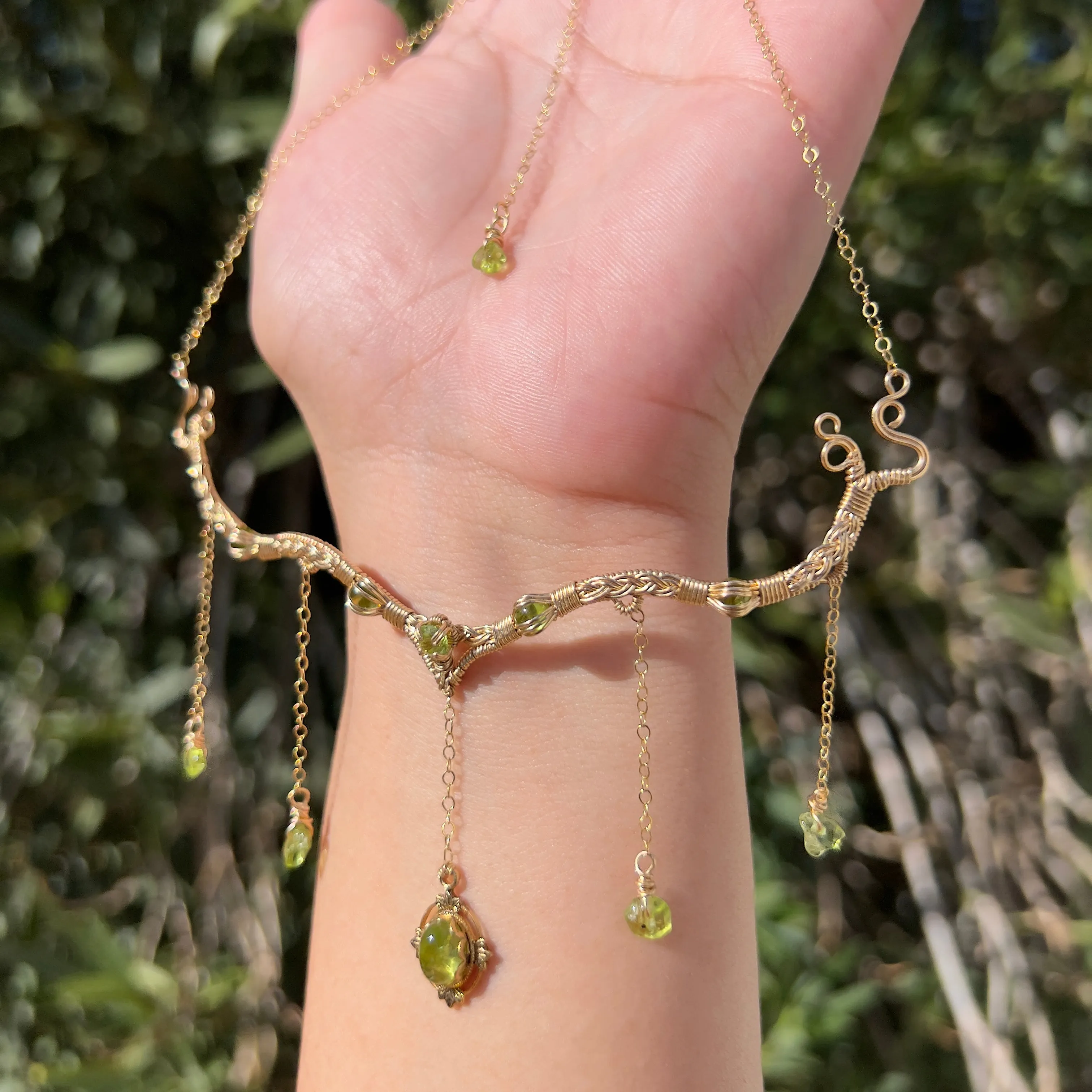 Astraea in Peridot 14KGF ✵