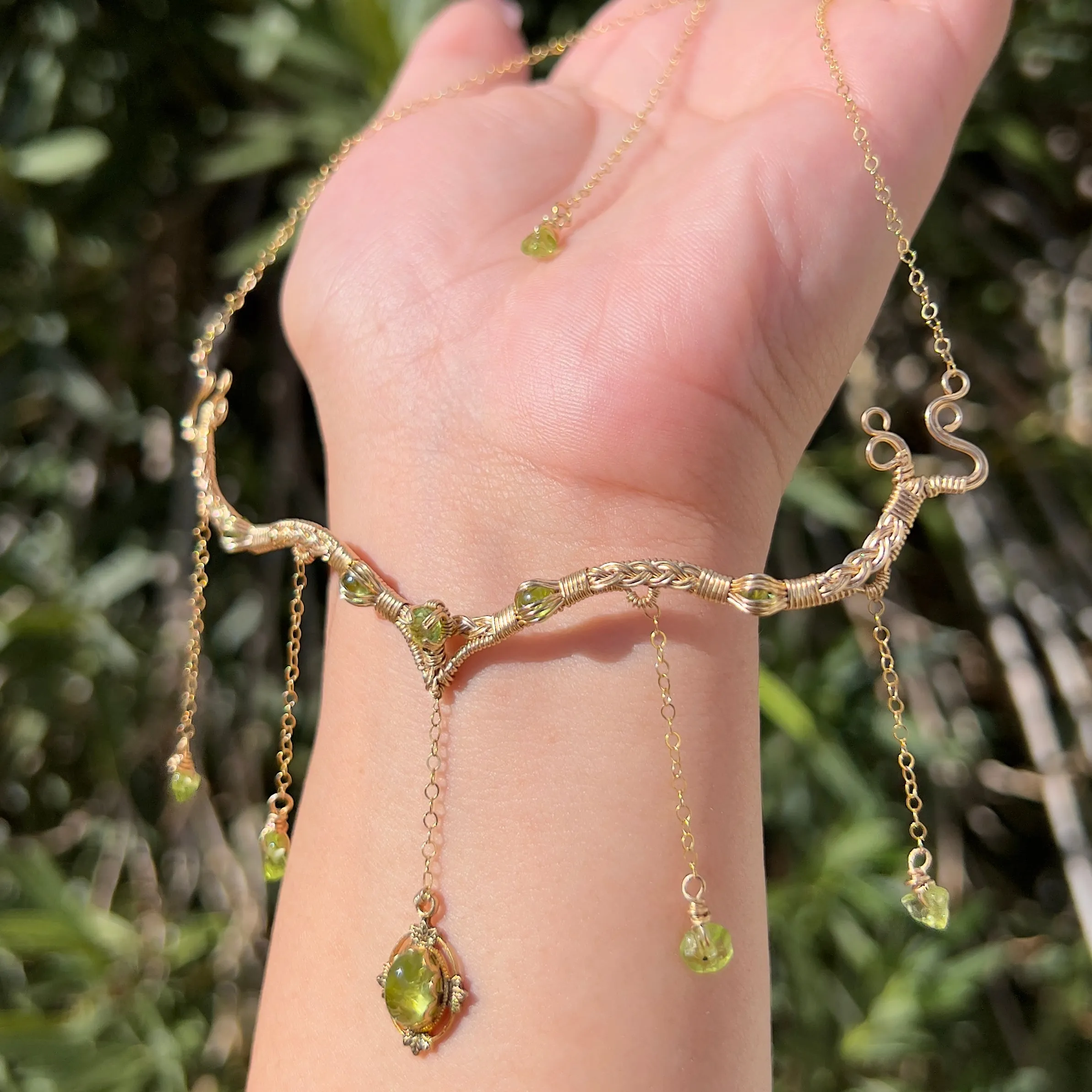 Astraea in Peridot 14KGF ✵