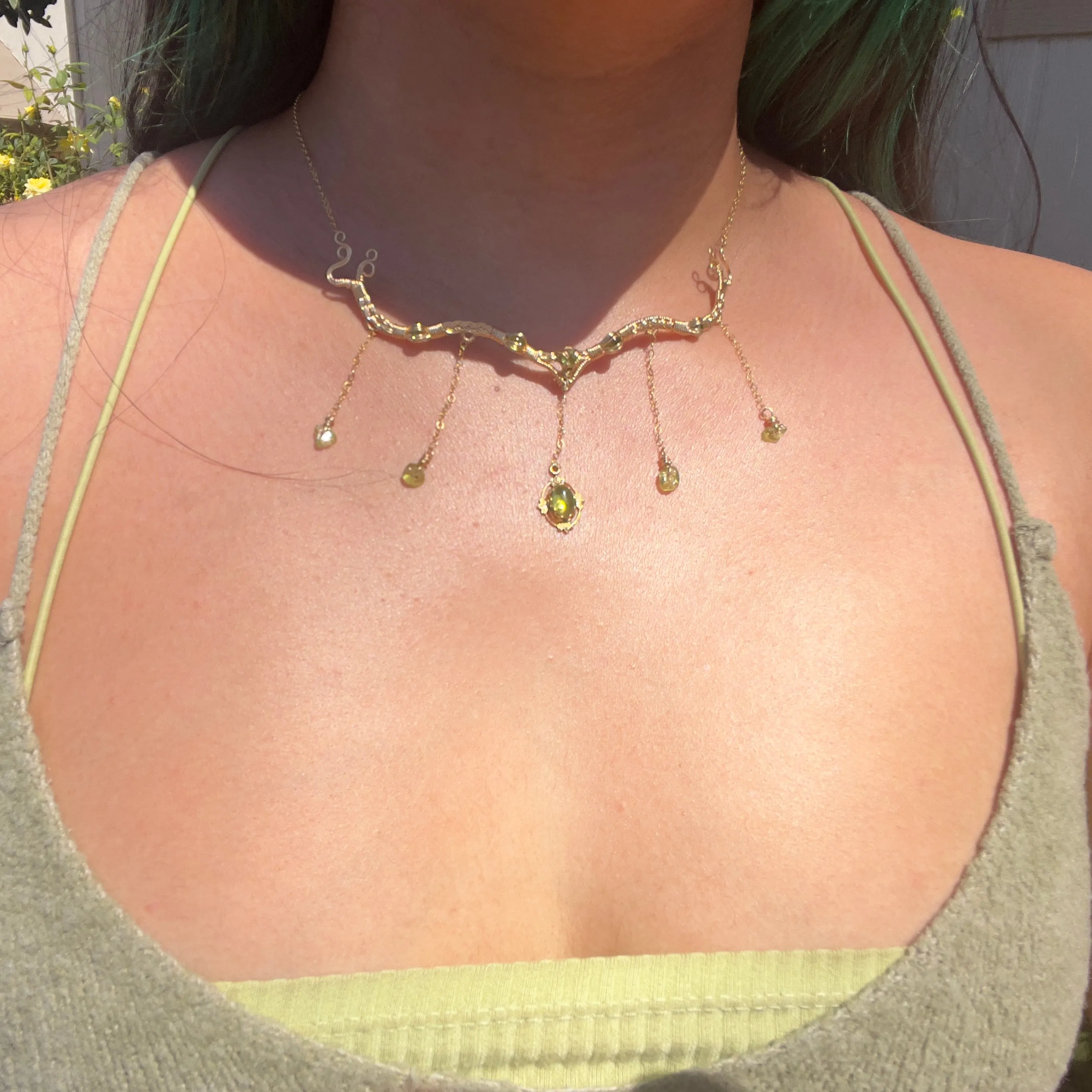 Astraea in Peridot 14KGF ✵