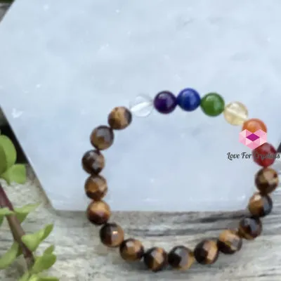 Chakra with Tiger’s Eye Faceted Remedy Bracelet