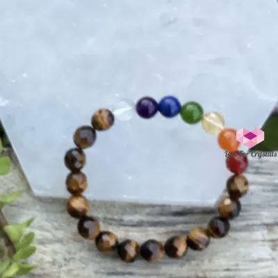 Chakra with Tiger’s Eye Faceted Remedy Bracelet