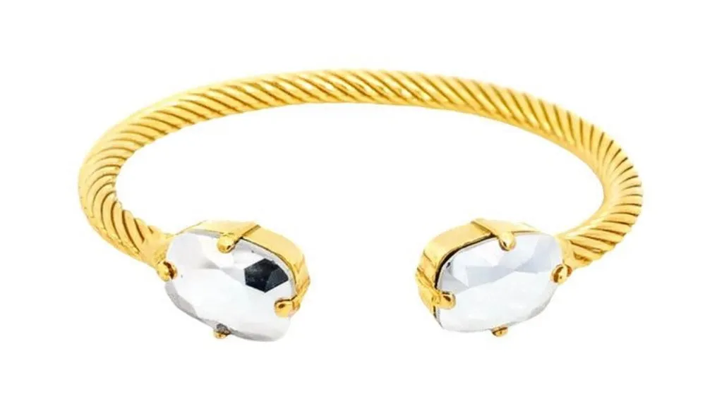 Charlotte Cuff in Cushion Cut