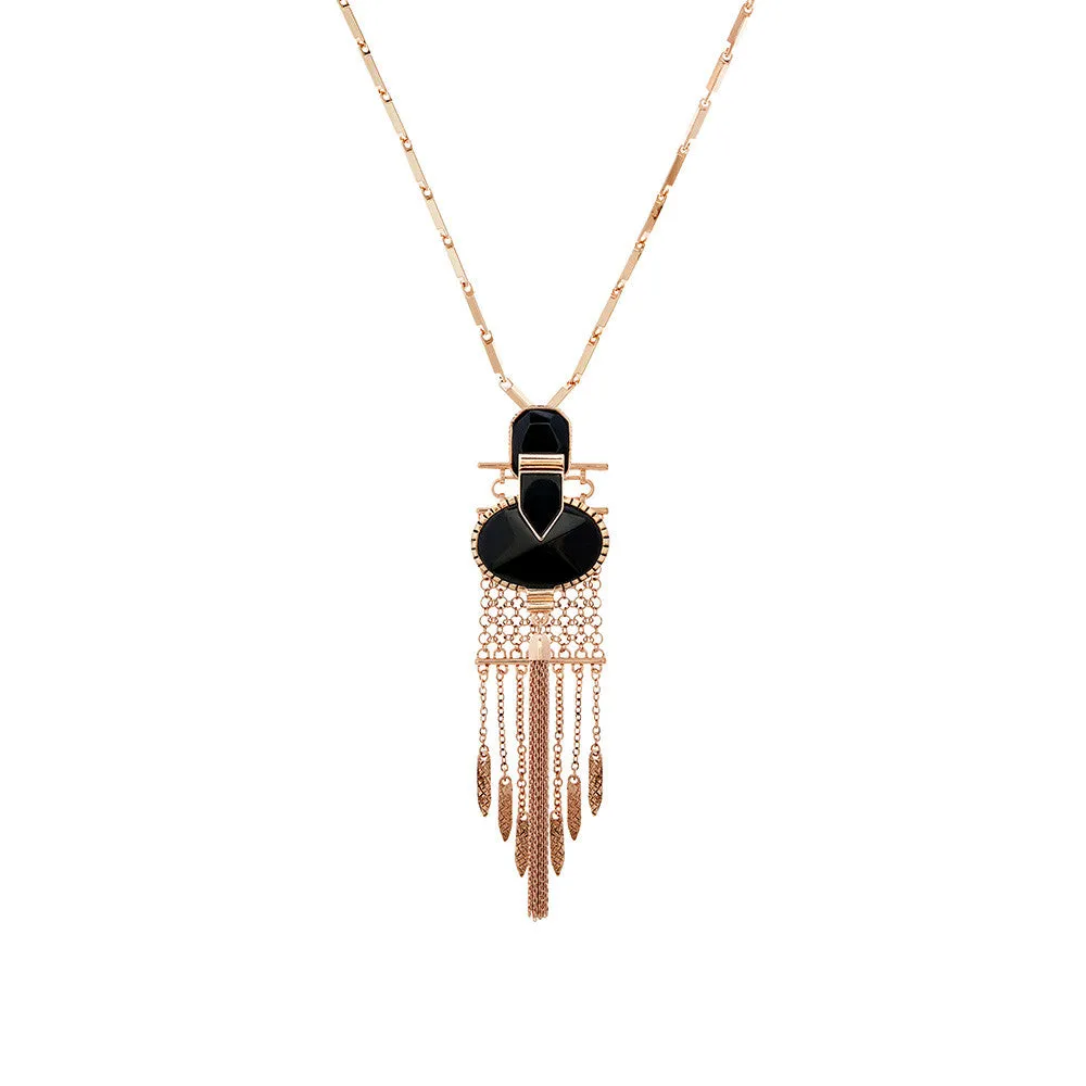 Forever And A Day Pendant Necklace- Rose Gold