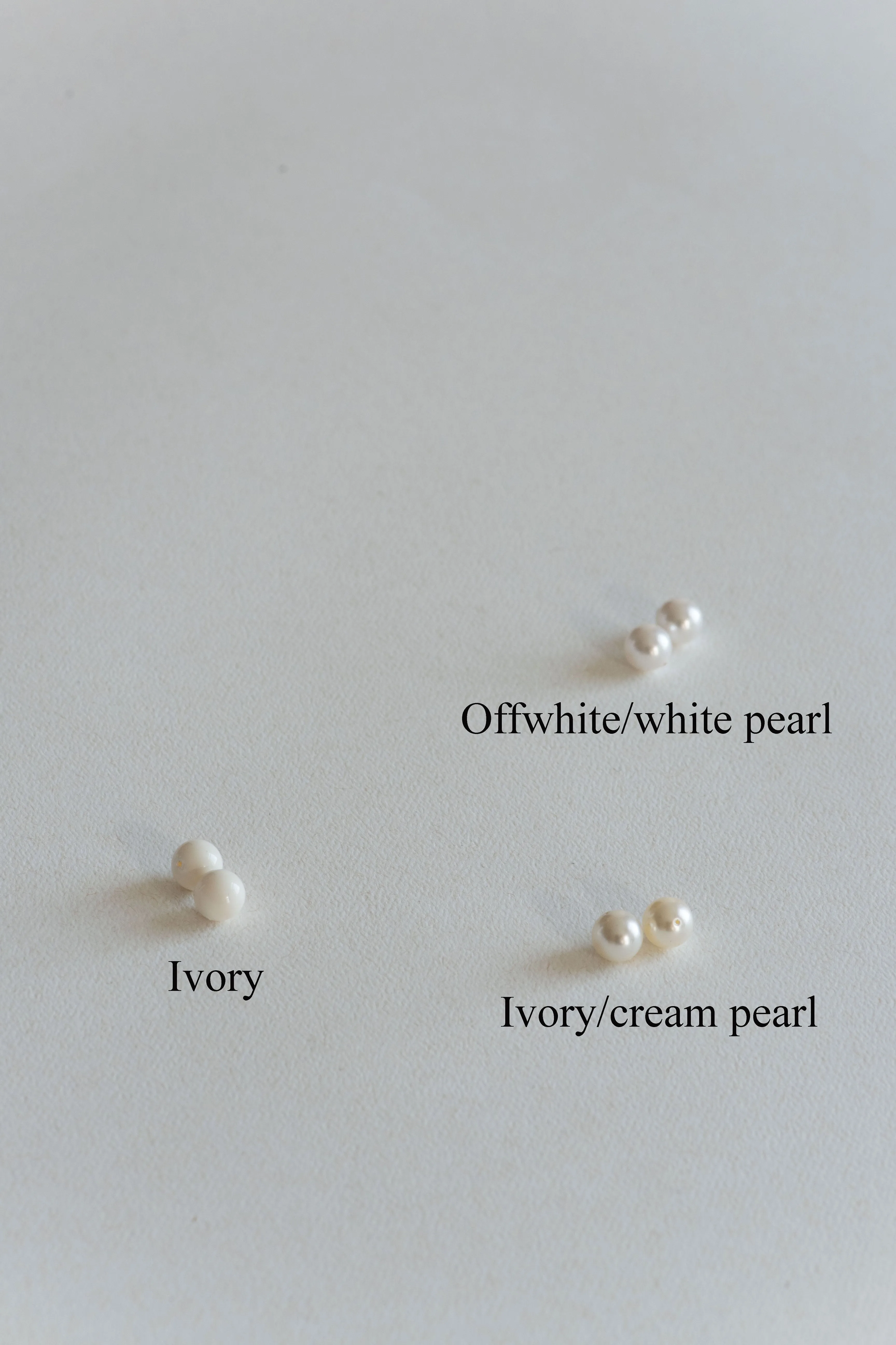 Handcrafted pearl and crystal bridal hair comb, available in gold or silver- ALBE