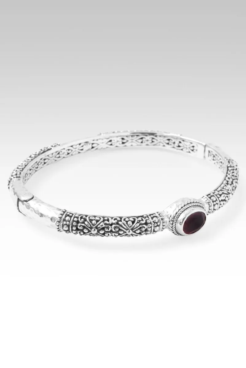 Harmony Bangle™ in Red Ruby