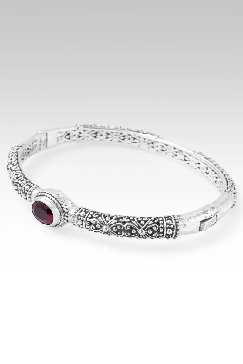 Harmony Bangle™ in Red Ruby