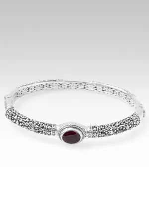 Harmony Bangle™ in Red Ruby