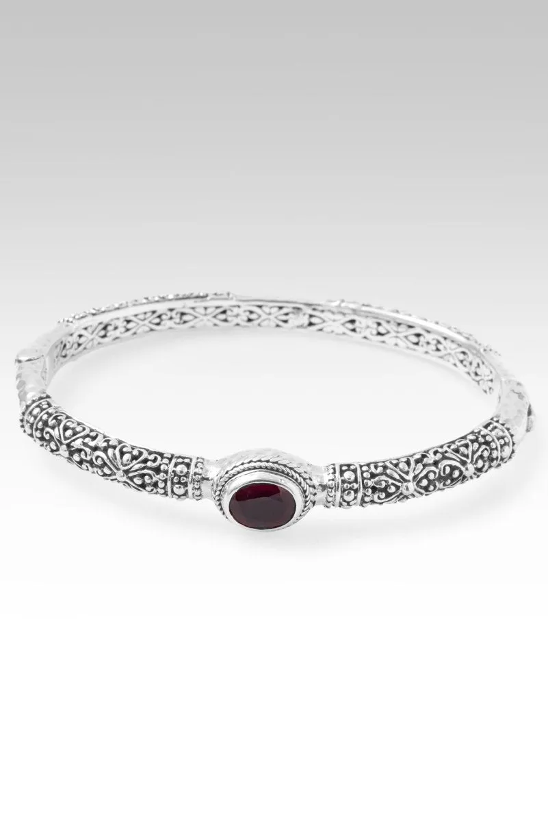 Harmony Bangle™ in Red Ruby