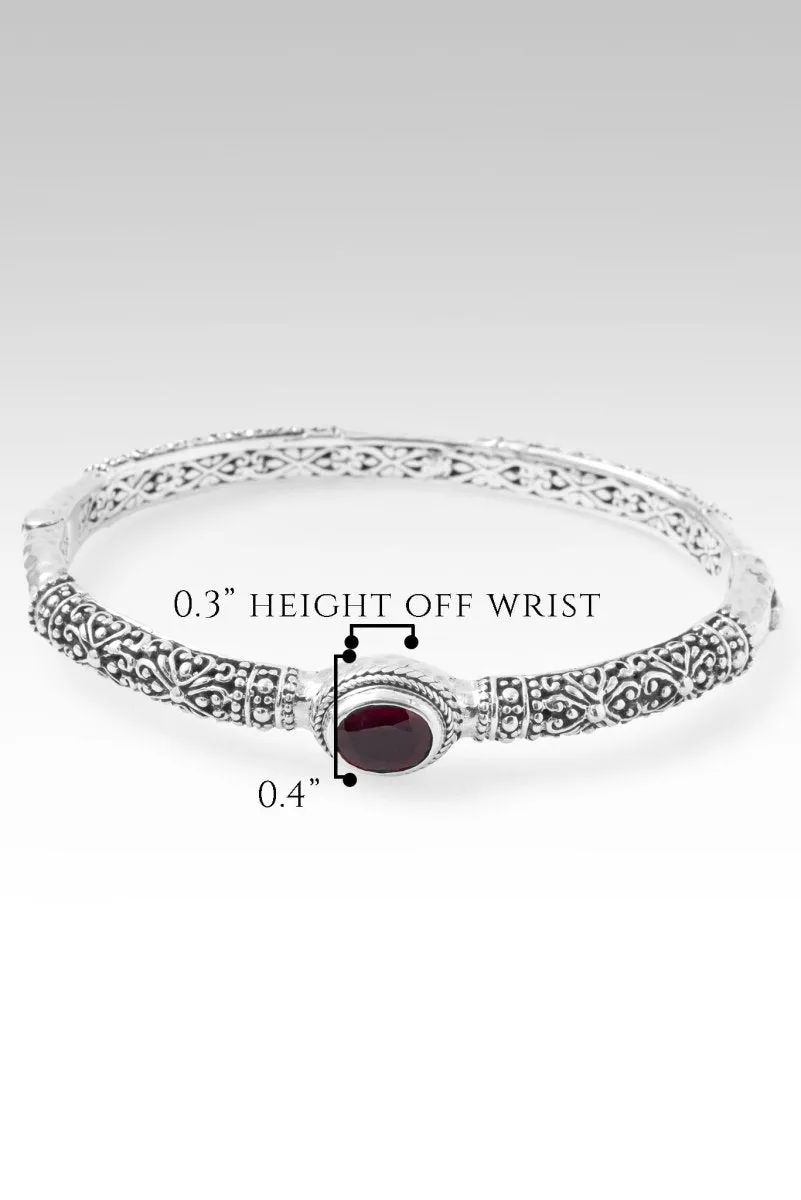 Harmony Bangle™ in Red Ruby