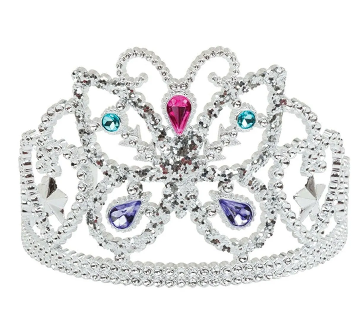Ladies Butterfly Design Princess Fairy Wand and Tiara - Christmas Party Accessory Set