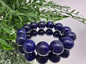 Lapis Lazuli AAA High Grade 16mm Beads Bracelet