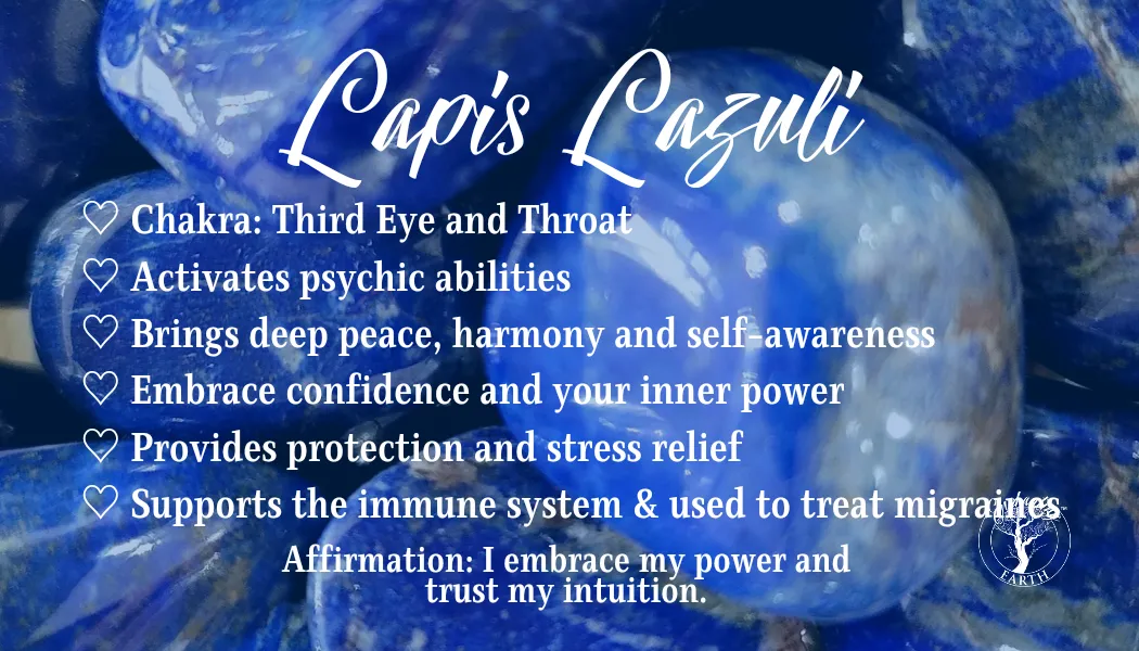 Lapis Lazuli Faceted Bracelet for Confidence, Intuition and Power