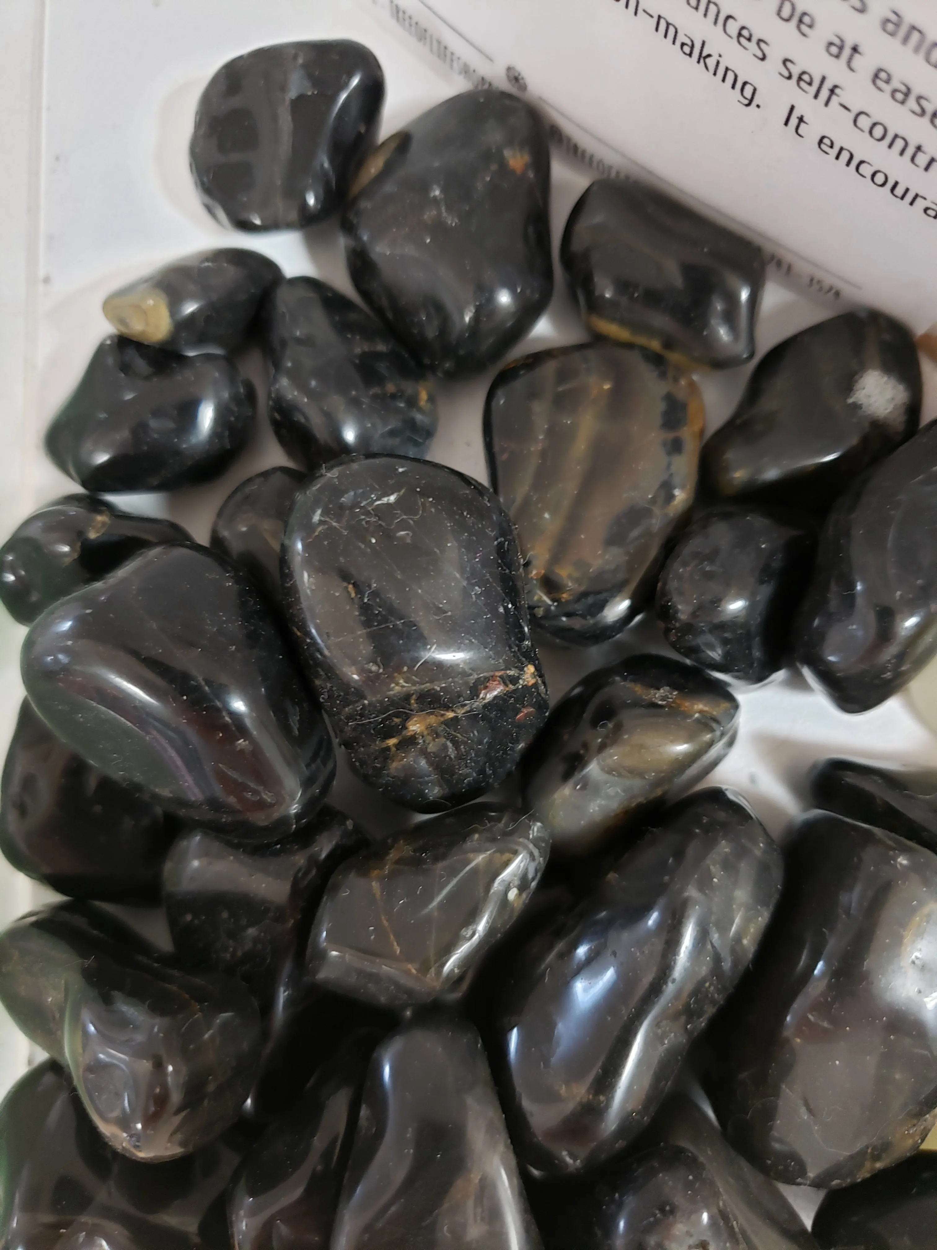 Onyx, Black - Tumbled