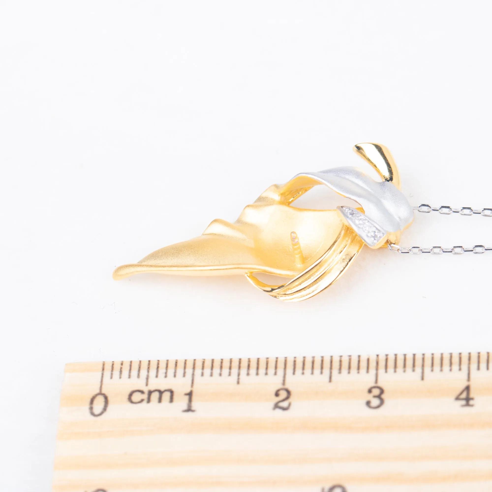 P040952 DIY 6-8mm Natural Freshwater pearl pendant accessory 925 sterling silver engagement jewelry necklace for women