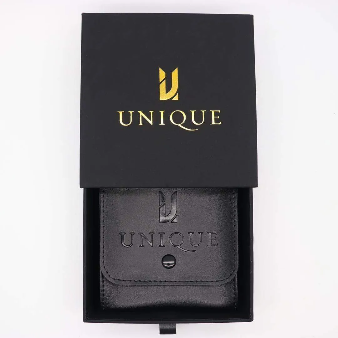 Royal Black Bravura Leather