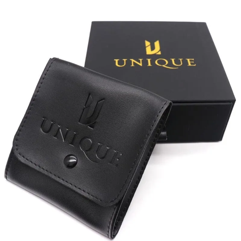 Royal Black Bravura Leather