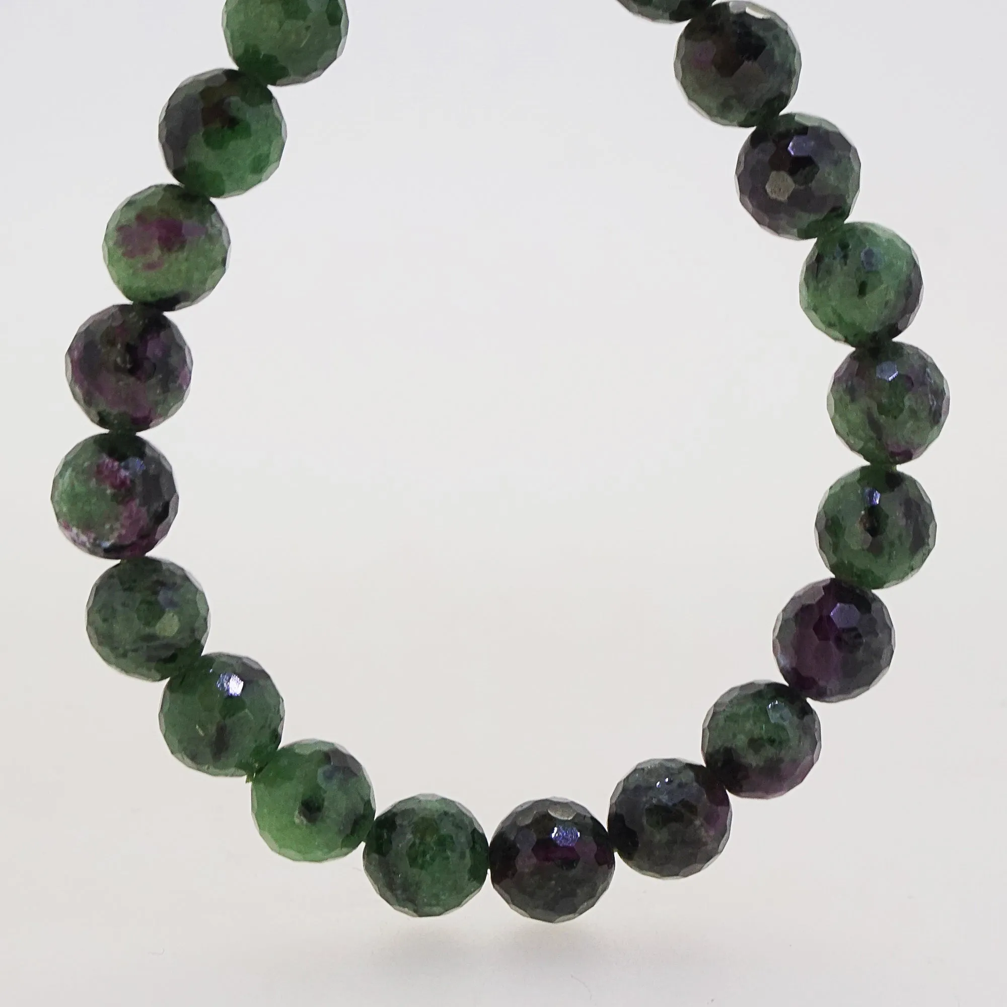 Ruby Zoisite Faceted 8mm