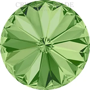 Swarovski 1122 Fancy Rivoli 14mm Peridot - 6 Pieces