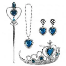 Tiara, Wand and Jewellery Set